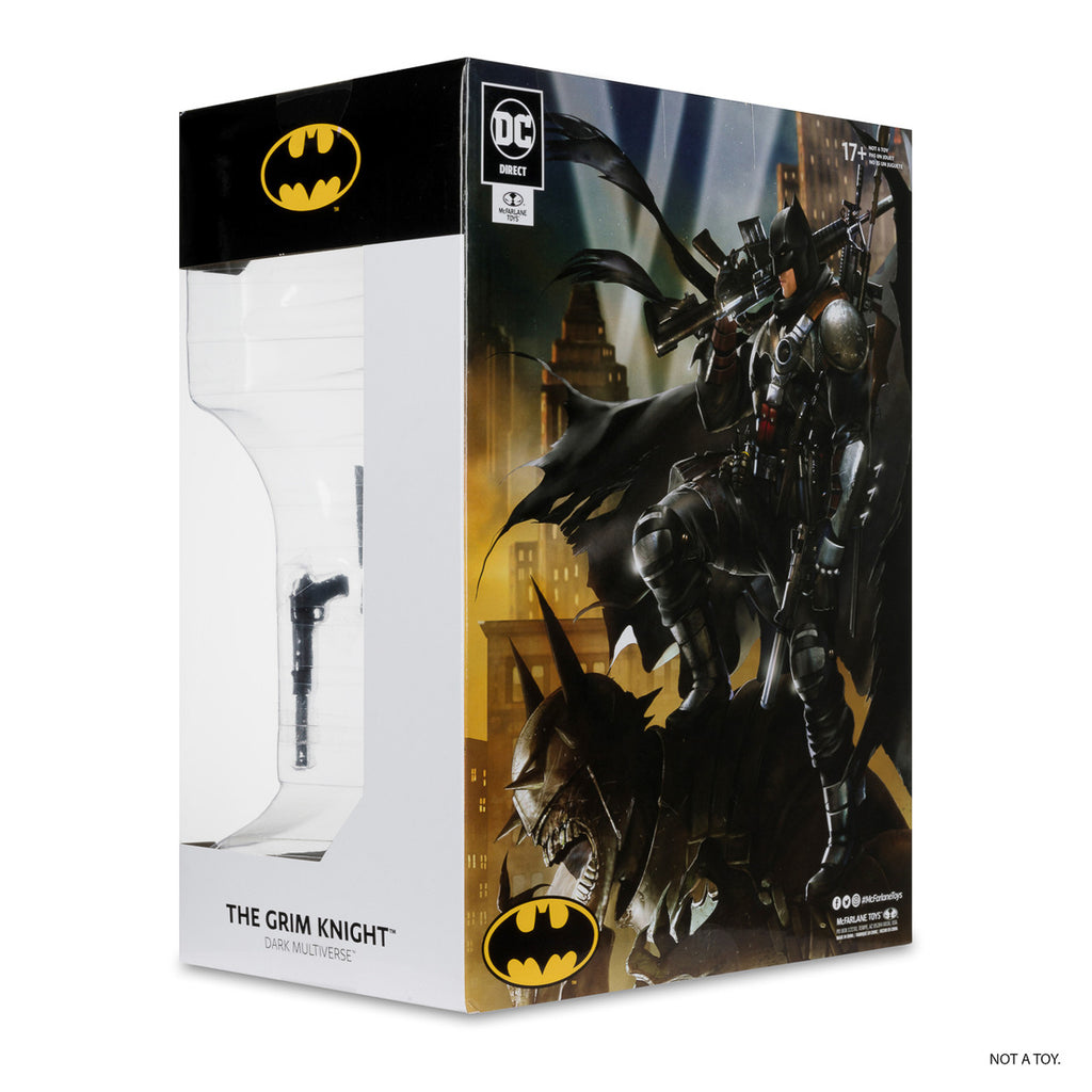 Figura Batman The Grim Knight Dark Multiverse Gold Label Exclusive - DC Comics - 1/6 Scale - McFarlane