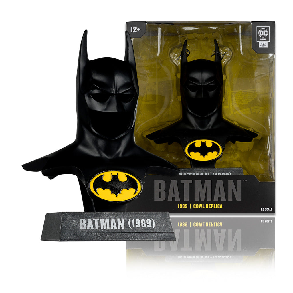 Figura Batman 1989 - Batman - Cowl Replicas Bundle 1/3 Scale - McFarlane