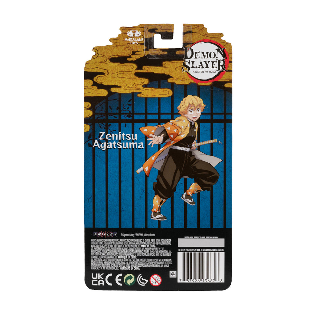 Figura Zenitsu Agatsuma Season 2 - Demon Slayer - 5'' Scale - McFarlane