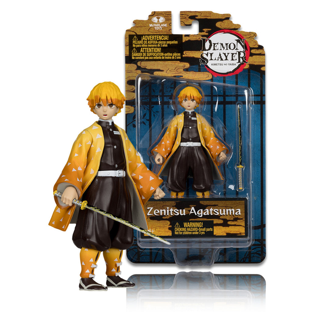 Figura Zenitsu Agatsuma Season 2 - Demon Slayer - 5'' Scale - McFarlane