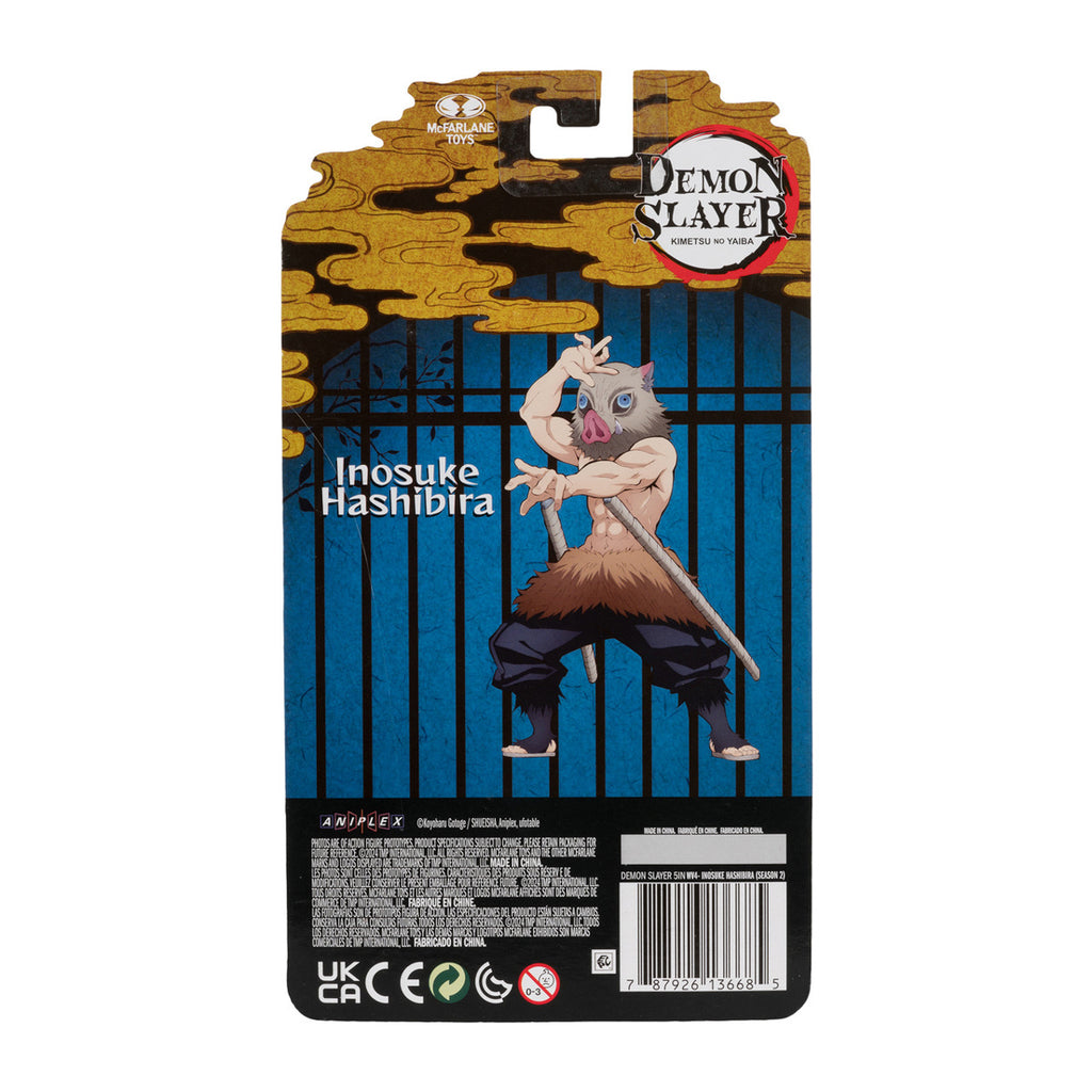 Figura Inosuke Hashibira Season 2 - Demon Slayer - 5'' Scale - McFarlane