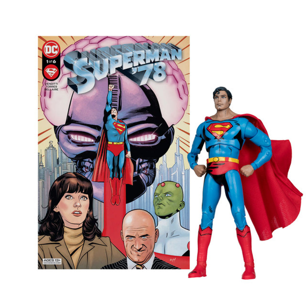 Figura Superman DC Page Punchers Superman '78 - DC Comics - 7 Scale - McFarlane