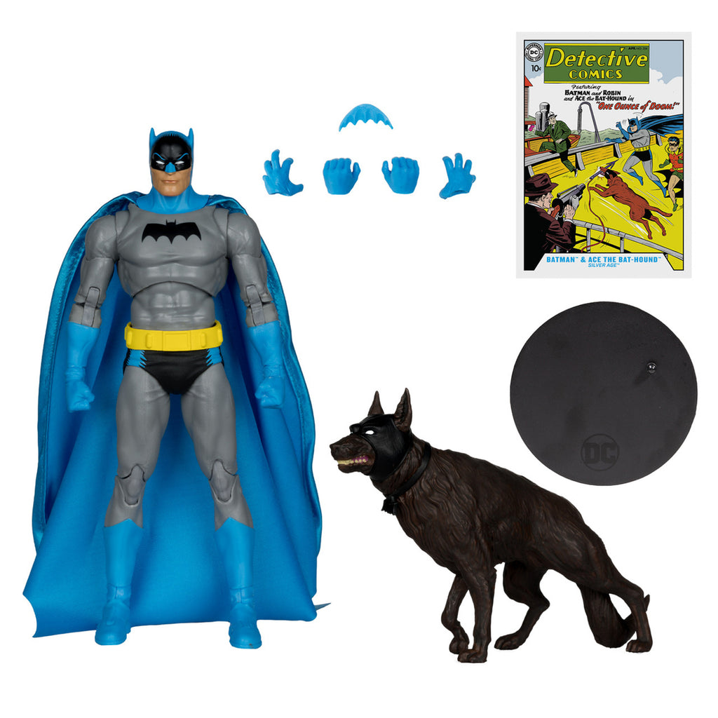 Figura Batman and Ace the Bat-Hound Silver Age - DC Comics - 7 Scale - McFarlane