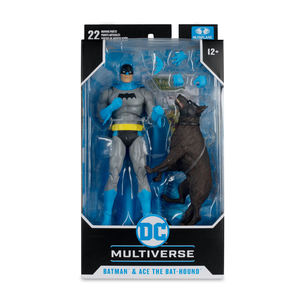 Figura Batman and Ace the Bat-Hound Silver Age - DC Comics - 7 Scale - McFarlane