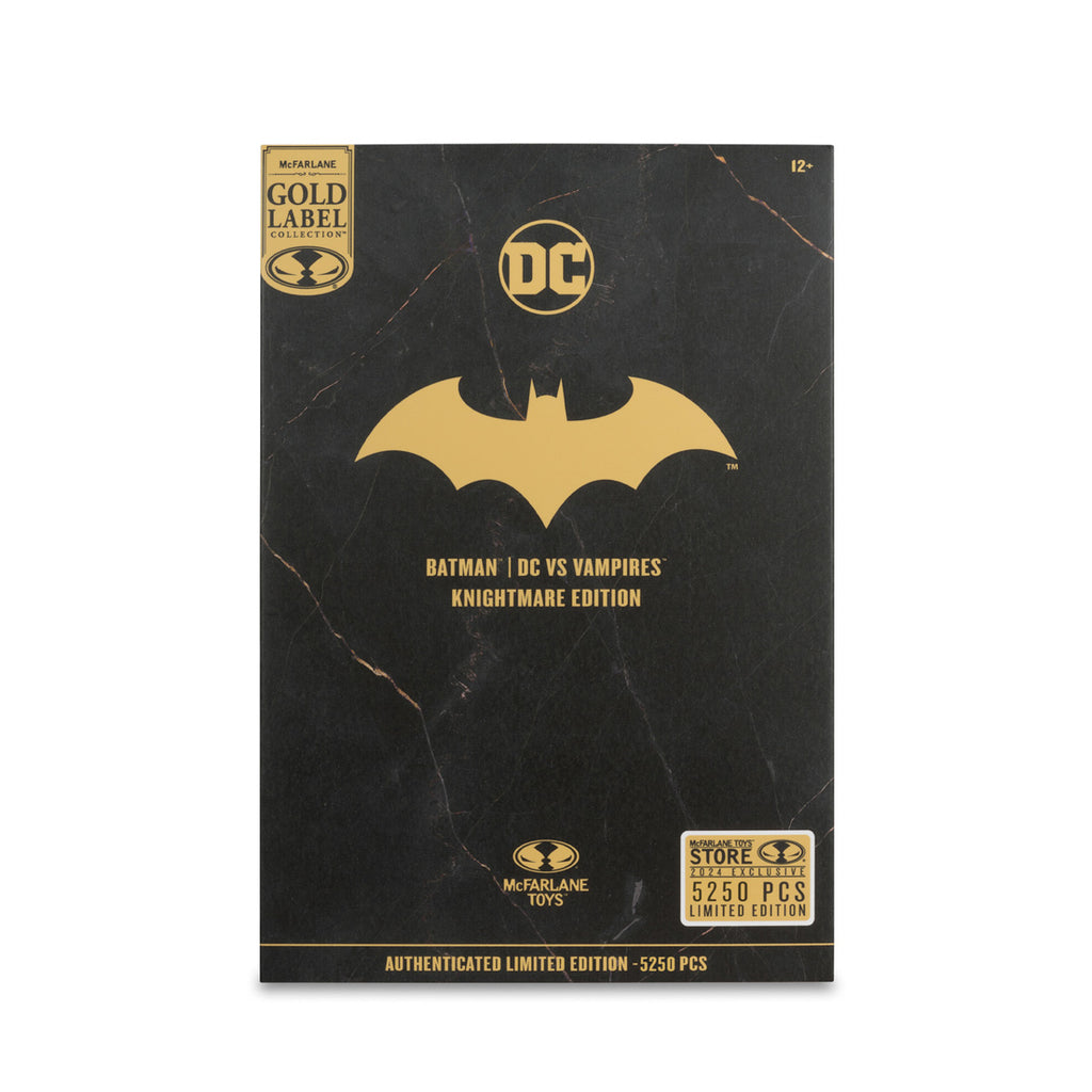 Figura Batman (DC vs Vampires) Knightmare Edition Gold Label - DC Comics - 7 Scale - McFarlane