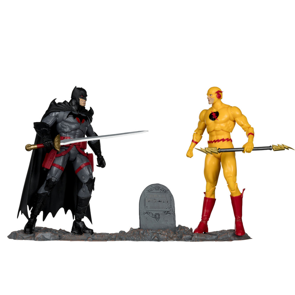 Figura Thomas Wayne Batman and Zoom (Flashpoint) - DC Comics - 7 Scale - McFarlane