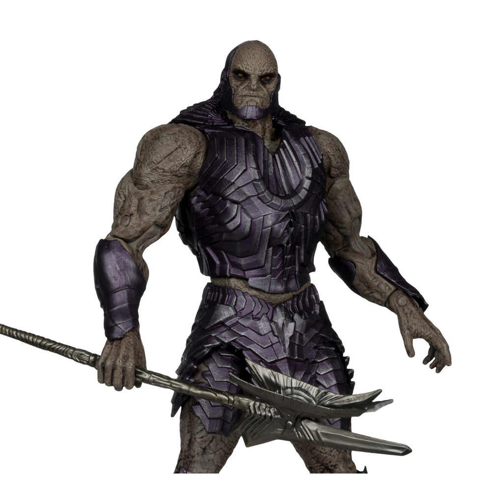 Figura Darkseid With Armor and Throne - DC - Megafig Gold Label Ex - McFarlane