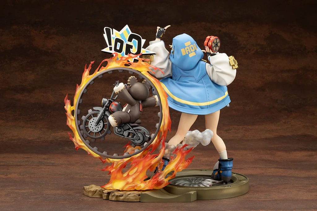 Estátua Bridget with Return of the Killing Machine - Guilty Gear Strive - 1/7 Scale - Kotobukiya
