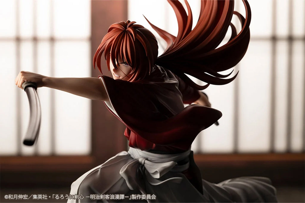 Estátua Kenshin Himura - Rurouni Kenshin - ArtFx J - Kotobukiya