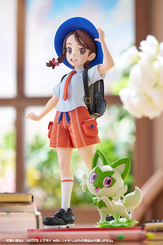 Estátua Juliana with Sprigatito - Pokemon - ArtFx J - Kotobukiya