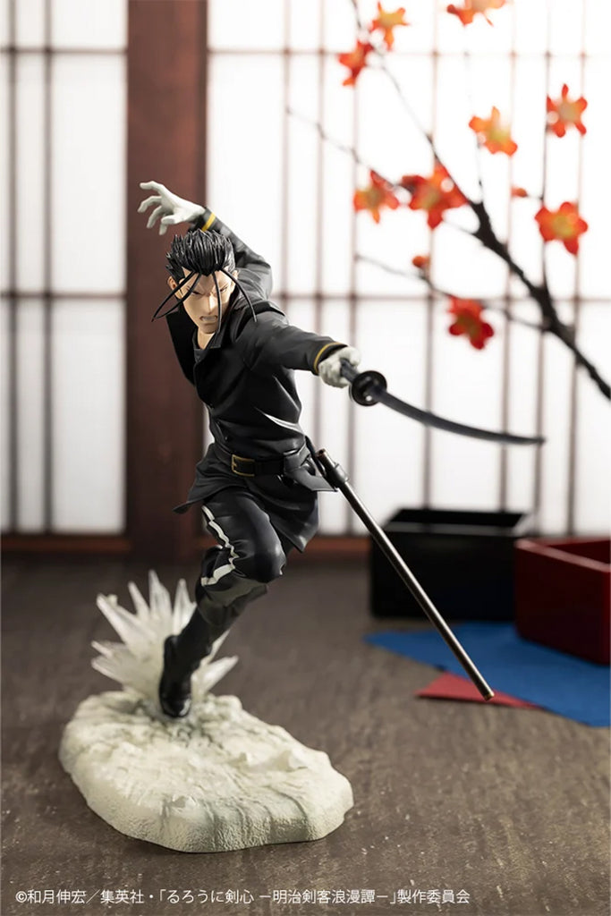 Estátua Hajime Saito - Rurouni kenshin - ArtFx J - Kotobukiya