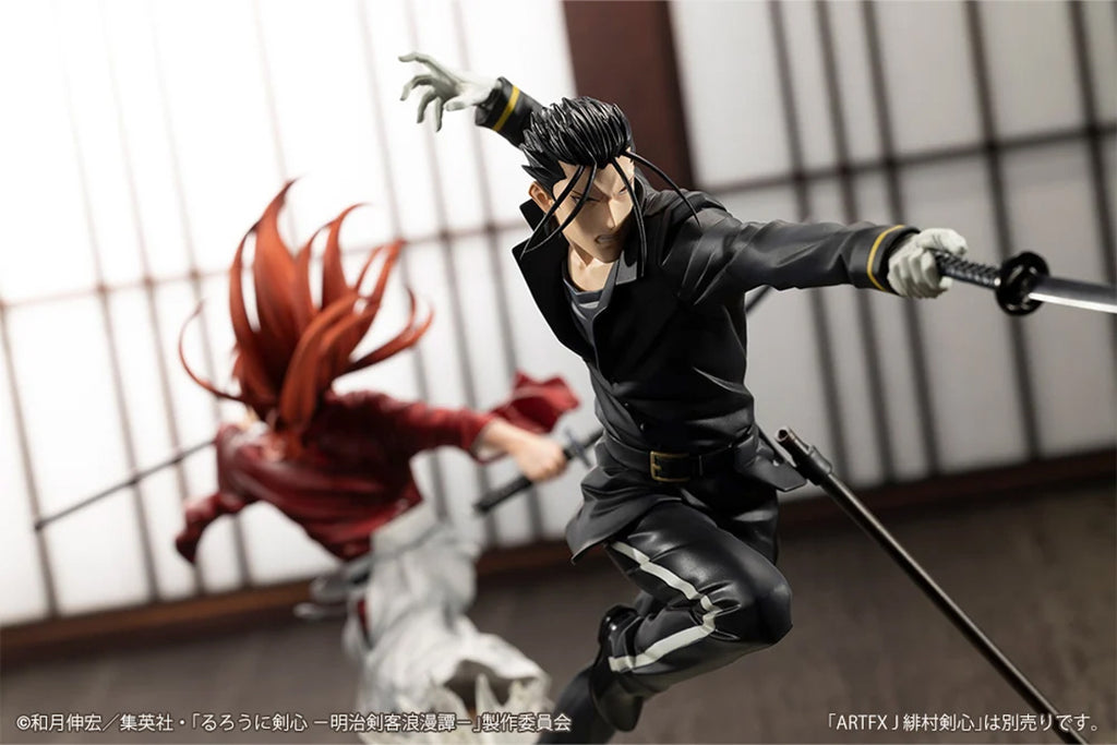 Estátua Hajime Saito - Rurouni kenshin - ArtFx J - Kotobukiya