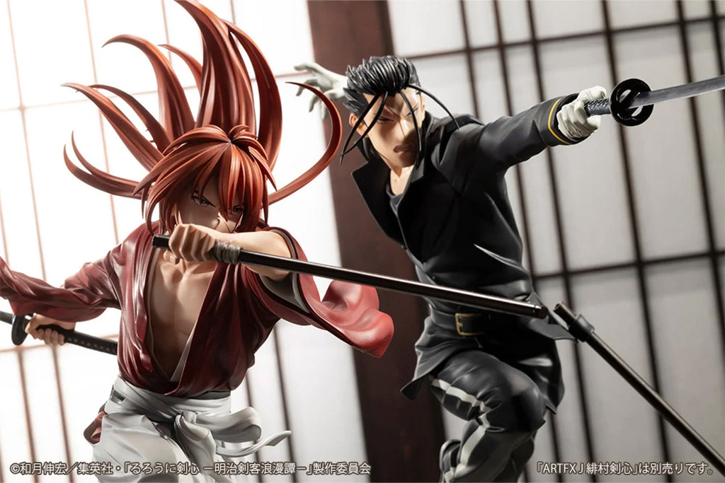 Estátua Hajime Saito - Rurouni kenshin - ArtFx J - Kotobukiya