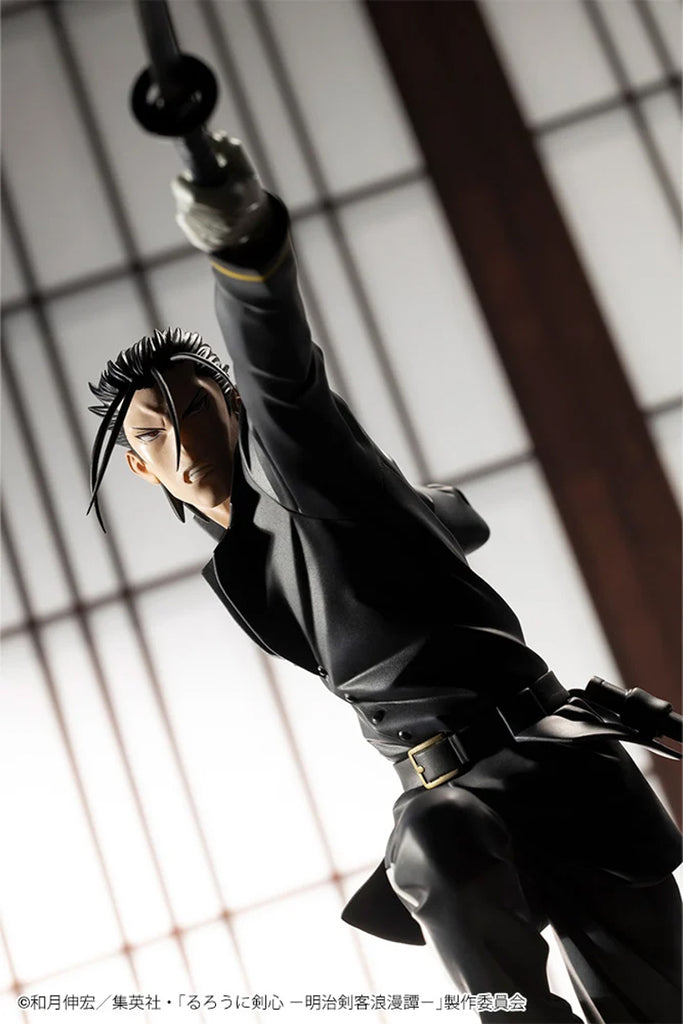 Estátua Hajime Saito - Rurouni kenshin - ArtFx J - Kotobukiya