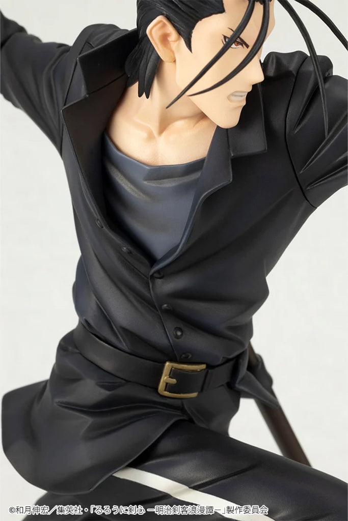Estátua Hajime Saito - Rurouni kenshin - ArtFx J - Kotobukiya