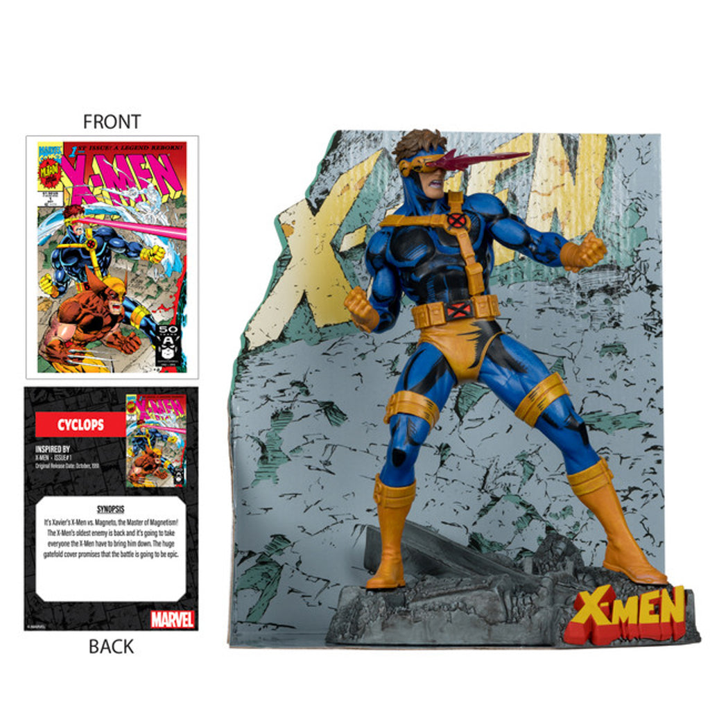 Estátua Cyclops - Marvel - Marvel Collection 1/10 Scale - McFarlane