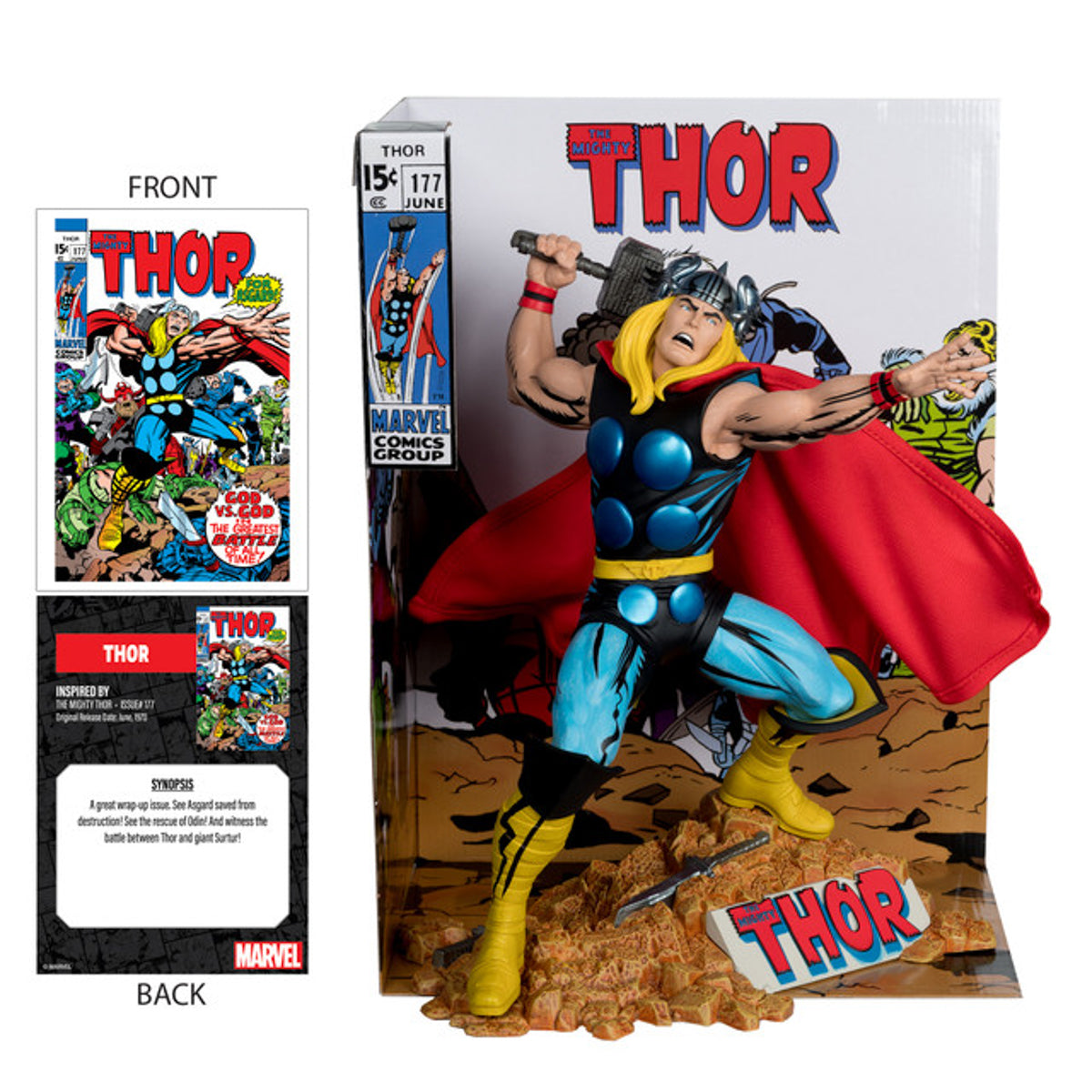 MARVEL THOR フィギュア 8個セット Mafex Medicom Marvel Thor, versão em quadrinhos nº 182 | MercadoLivre