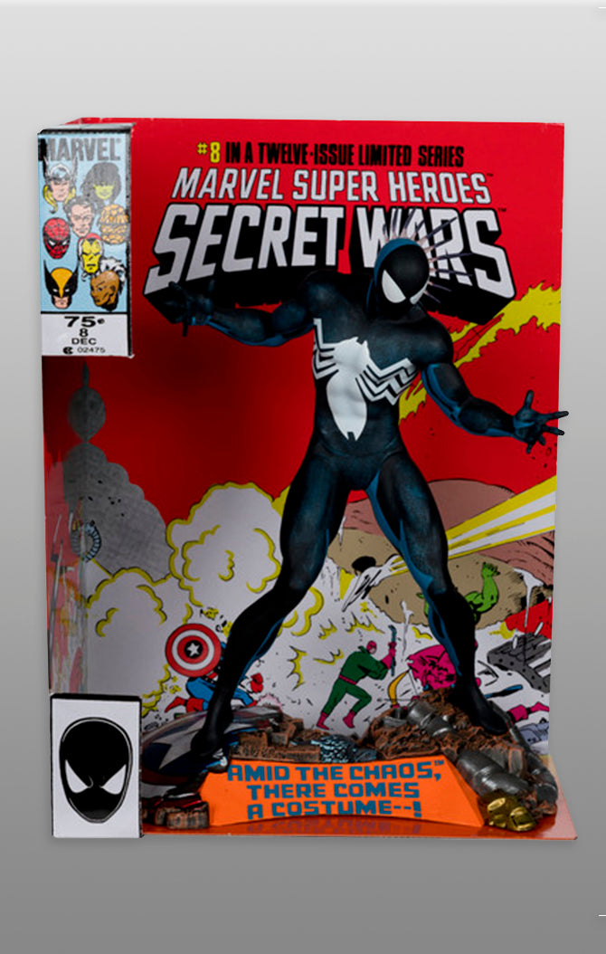 Estátua Spider-Man (Marvel Super Heroes Secret Wars #8) - Marvel - Marvel Collection 1/6 Scale - McFarlane