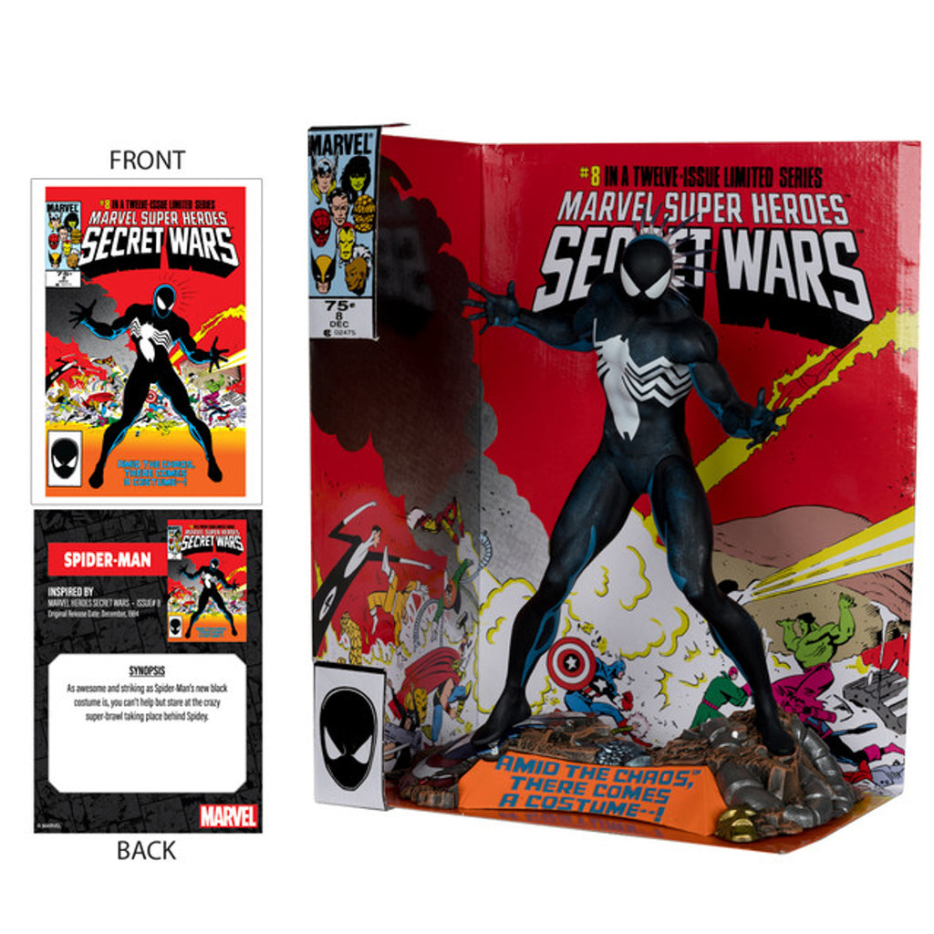Estátua Spider-Man (Marvel Super Heroes Secret Wars #8) - Marvel - Marvel Collection 1/6 Scale - McFarlane