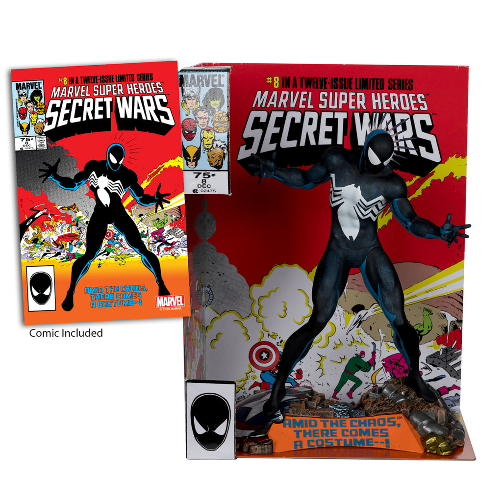 Estátua Spider-Man (Marvel Super Heroes Secret Wars #8) - Marvel - Marvel Collection 1/6 Scale - McFarlane