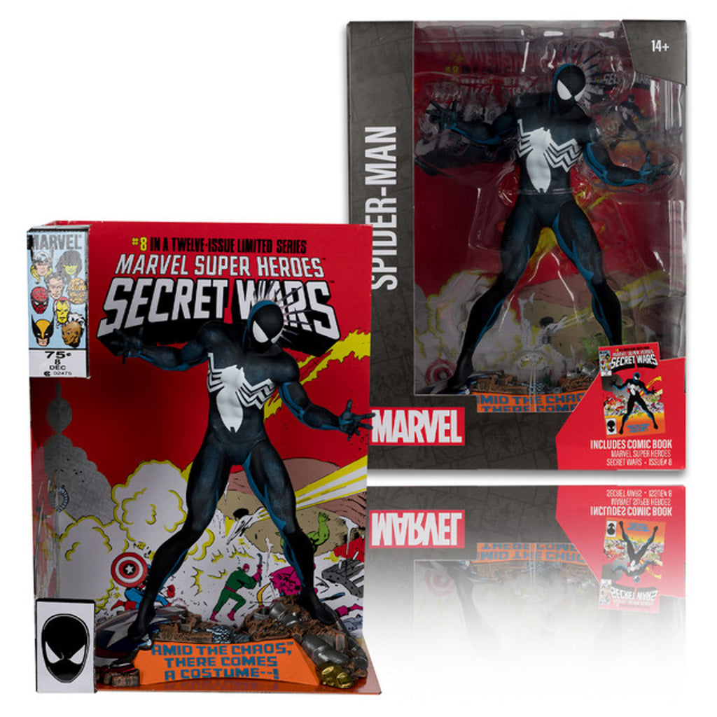 Estátua Spider-Man (Marvel Super Heroes Secret Wars #8) - Marvel - Marvel Collection 1/6 Scale - McFarlane