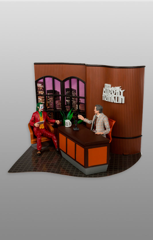Figura The Joker Deluxe Live w/ Murray Franklin Gold Label - Joker - Deluxe Collector Set - McFarlane