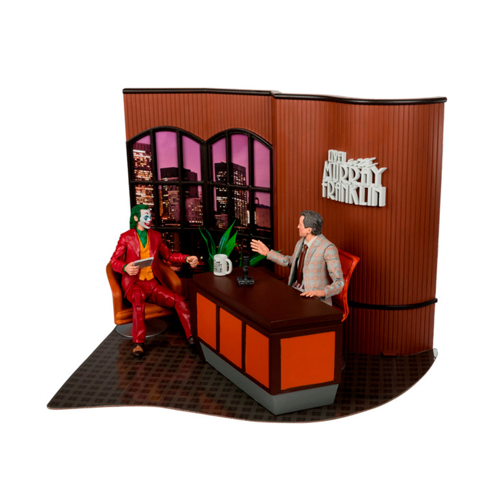 Figura The Joker Deluxe Live w/ Murray Franklin Gold Label - Joker - Deluxe Collector Set - McFarlane