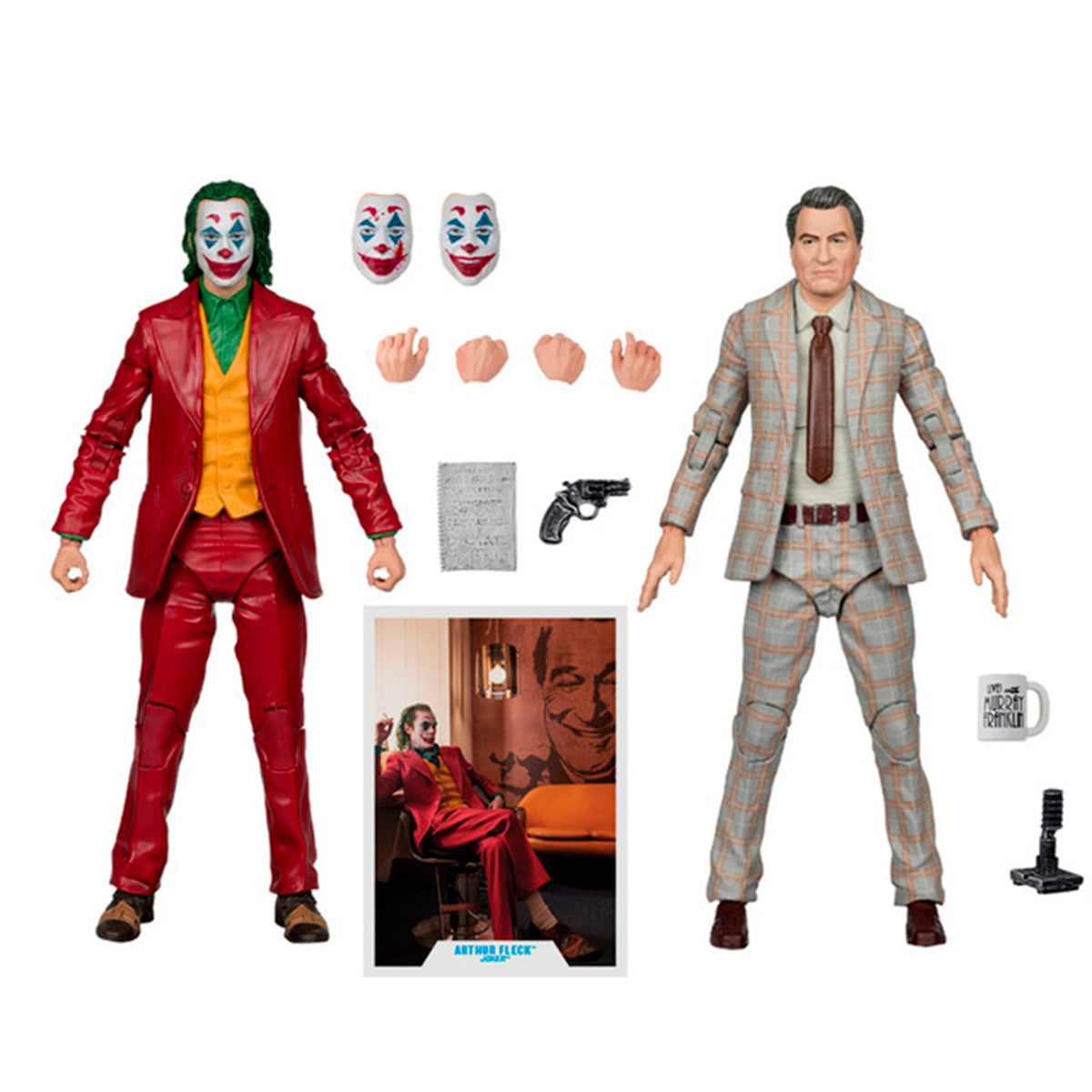 Figura The Joker Deluxe Live w/ Murray Franklin Gold Label - Joker