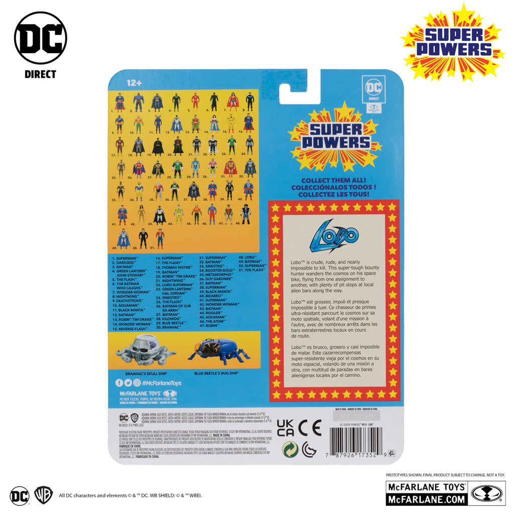 Figura Lobo - DC Comics - Super Powers 5
