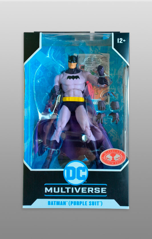Figura - Batman Purple Suit  - DC Comics - 7" Scale - McFarlane