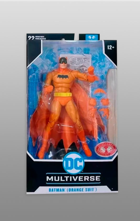 Figura Batman Orange Suit - DC Comics - 7" Scale - McFarlane