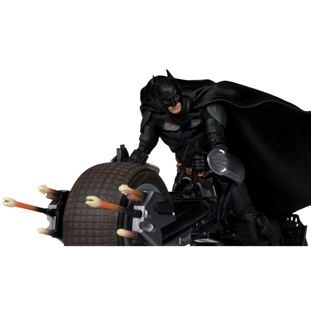 Figura Batpod With Batman - DC - DC Multiverse Vehicles - McFarlane