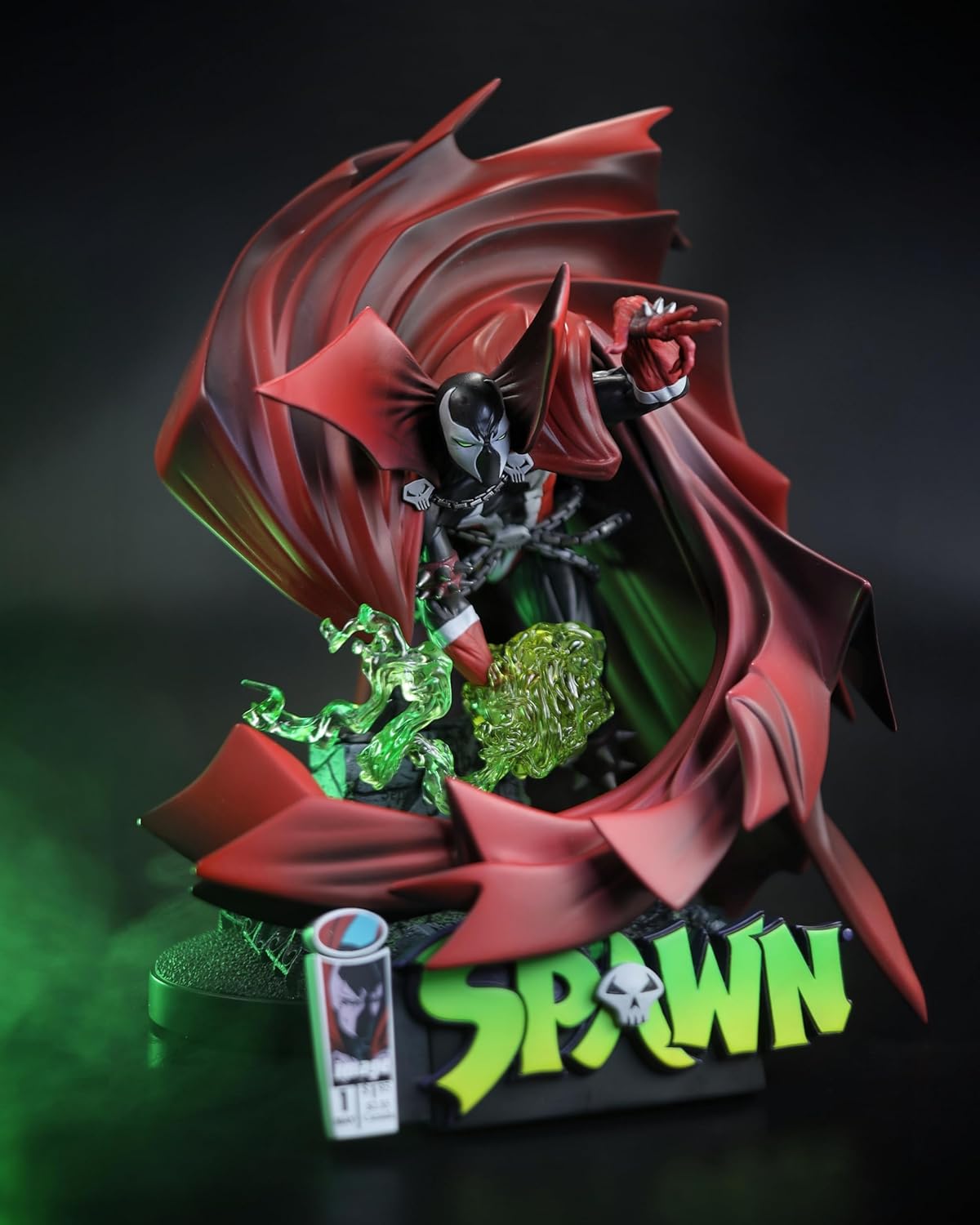 Estátua Spawn Black White and Red All Over - Spawn - 1/10 Scale