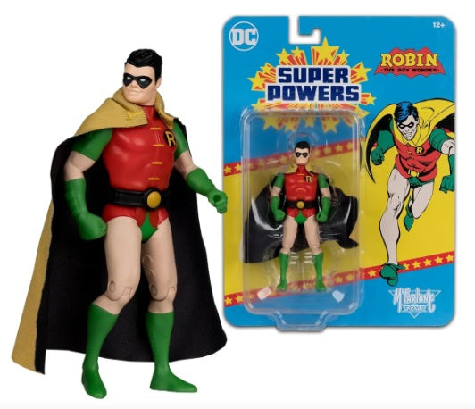 Robin The Boy Wonder Dick Grayson N55 - DC Comics - Super Powers 5" Scale - McFarlane