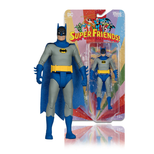 Figura BATMAN  - DC RETRO SUPER FRIENDS - SUPER POWERS 5" SCALE - MCFARLANE