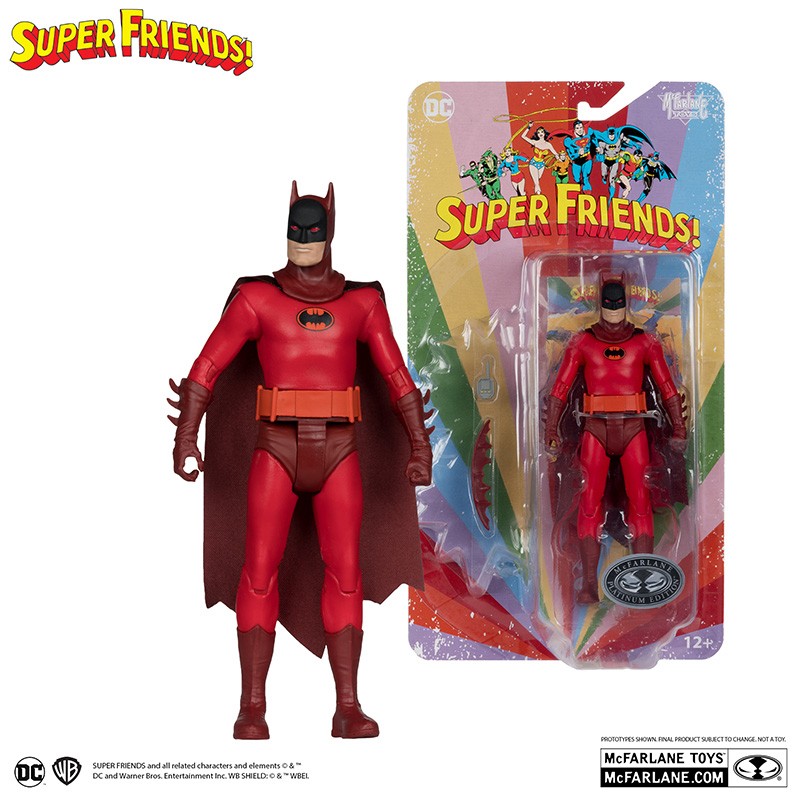 Figura BATMAN UNIVERSE OF EVIL(CHASE) - DC RETRO SUPER FRIENDS - SUPER POWERS 5