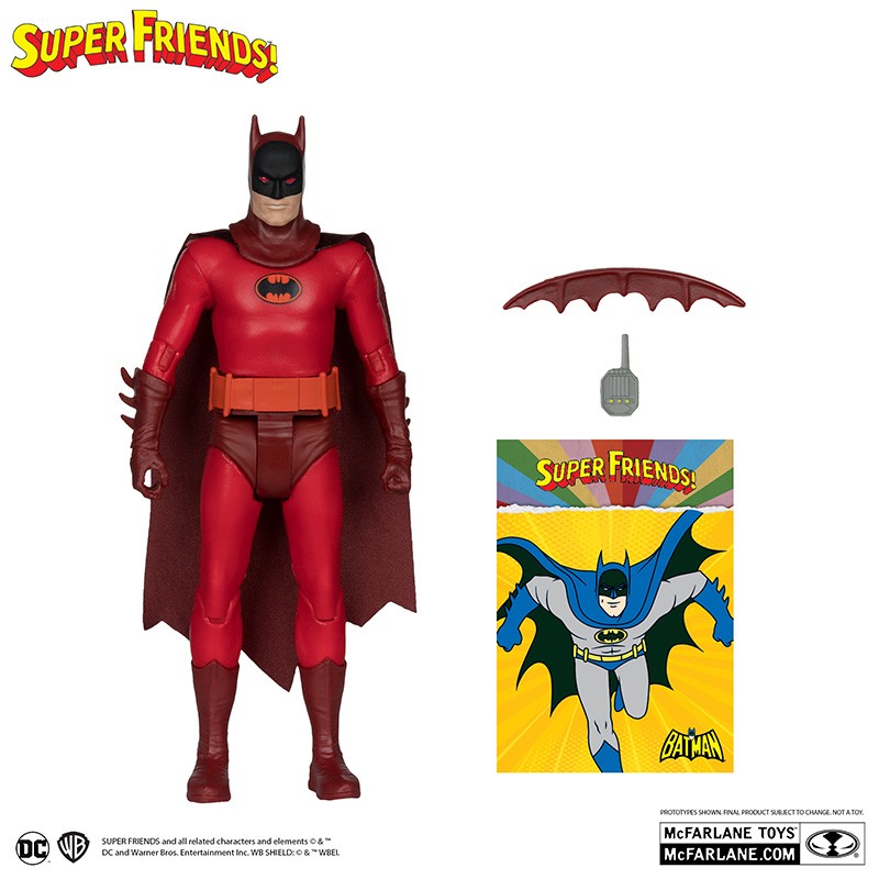 Figura BATMAN UNIVERSE OF EVIL(CHASE) - DC RETRO SUPER FRIENDS - SUPER POWERS 5