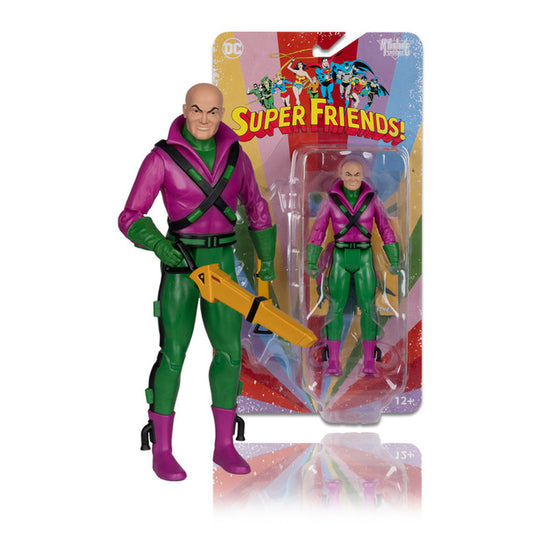 Figura LEX LUTHOR  - DC RETRO SUPER FRIENDS - SUPER POWERS 5" SCALE - MCFARLANE