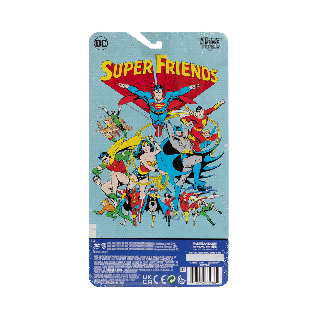 Figura SINESTRO  - DC RETRO SUPER FRIENDS - SUPER POWERS 5