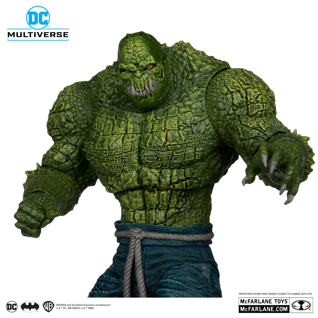 Figura The Grim Knight vs Killer Croc (Dark Multiverse) - DC Comics - 7 Scale - McFarlane