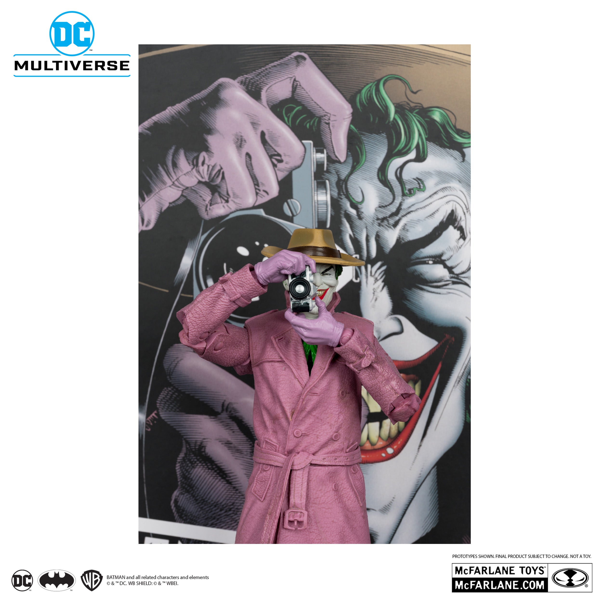 Figura THE JOKER (BATMAN: THE KILLING JOKE) Gold Label Exclusive