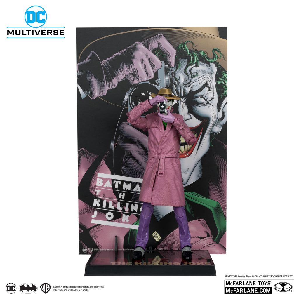 Figura THE JOKER (BATMAN: THE KILLING JOKE) Gold Label Exclusive - DC Comics - 7 Scale - McFarlane