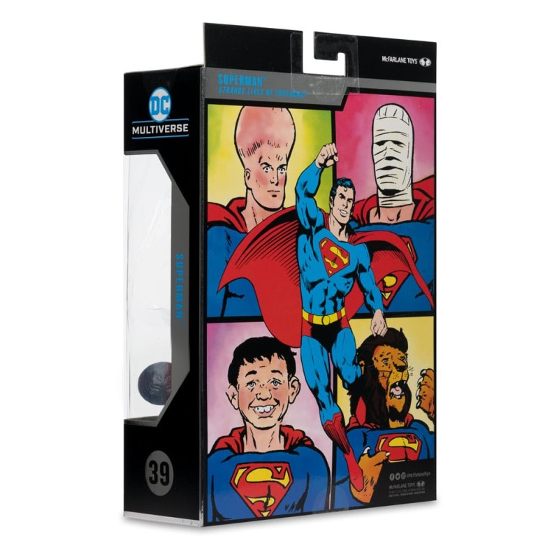 Figura STRANGE LIVES OF SUPERMAN (chase) - DC Comics  - 7 Scale - McFarlane
