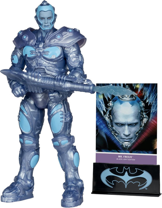 Figura MR. FREEZE (BLACK LIGHT) - BATMAN AND ROBIN - Gold Label Exclusive - DC Comics - 7 Scale - McFarlane