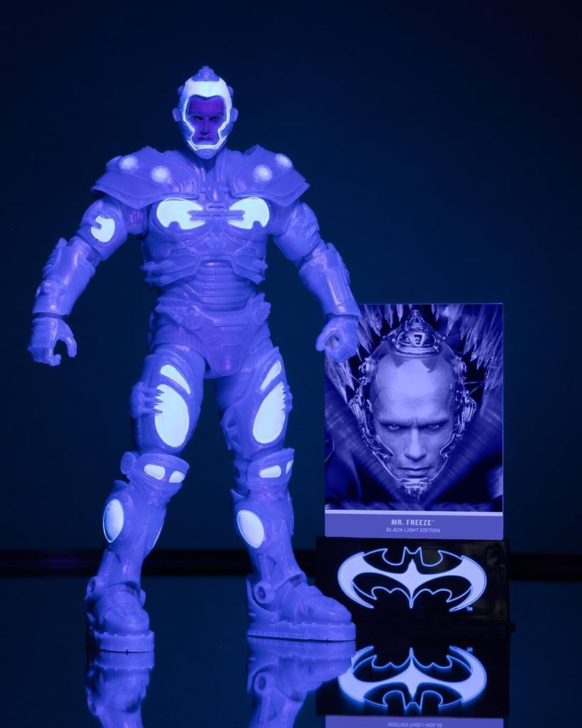 Figura MR. FREEZE (BLACK LIGHT) - BATMAN AND ROBIN - Gold Label Exclusive - DC Comics - 7 Scale - McFarlane