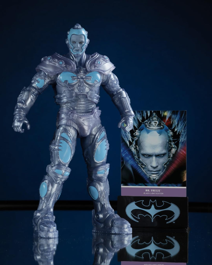 Figura MR. FREEZE (BLACK LIGHT) - BATMAN AND ROBIN - Gold Label Exclusive - DC Comics - 7 Scale - McFarlane