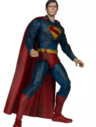 Figura Superman Battle Damage Gold Label - Superman Movie - DC Movie - 7 Scale - McFarlane