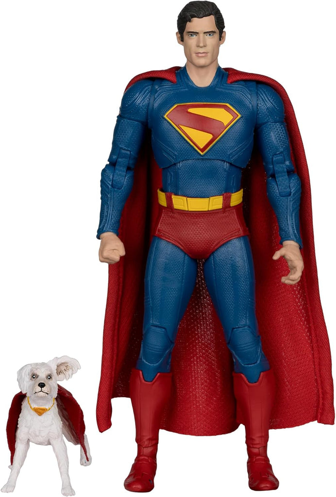 Figura Superman & Krypto - Superman Movie - DC Movie - 7 Scale - McFarlane