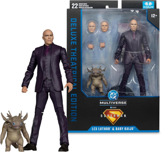 Figura Lex Luthor With Baby Kaiju - Superman Movie - DC Movie - 7 Scale - McFarlane