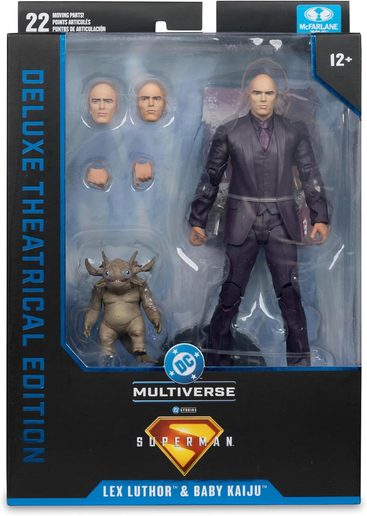 Figura Lex Luthor With Baby Kaiju - Superman Movie - DC Movie - 7 Scale - McFarlane